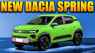 The most affordable EV New Dacia Spring is Revealed [upl. by Tonia]