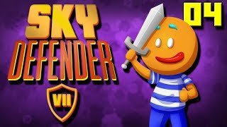 Minecraft  Sky Defender VII avec deux châteaux  Jour 4 [upl. by Yetac]