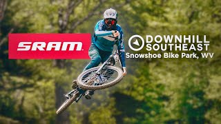 Race Replay Round 5 Snowshoe Resort Downhill Southeast 2023 [upl. by Aiasi]