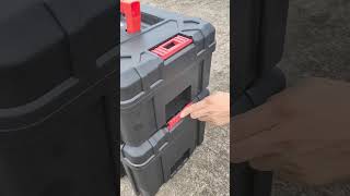 High performance utility tool double layer tool box [upl. by Perla]