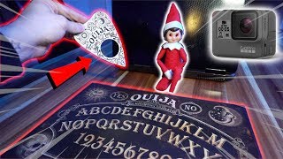 DEMON SEEN We Pointed the CAMERA through the Planchette EYE at the Elf on the Shelf OMFG [upl. by Nnoryt61]