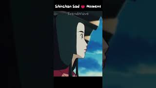 Shinchan Sad Moment 💔 shorts shinchan edit anime [upl. by Nedyarb]