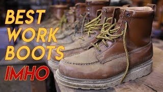 Greatest Value Work Boots [upl. by Aremat584]