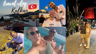 Kalkan  Turkey Travel Vlog July 2024  Cave Swimming I Beach Club I Samira Exclusive [upl. by Rosenzweig871]