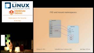 Embedded Linux Conference 2013  Namespaces for Security [upl. by Wilonah413]