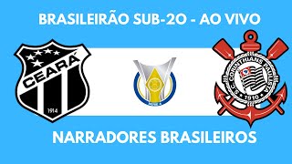 CEARÃ x CORINTHIANS l Campeonato Brasileiro Sub20 l 22032023 [upl. by Gove]