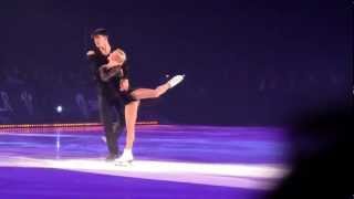 20130201 AOI Tatiana Volosozhar amp Maksim Trankov with 2cellos Benedictus [upl. by Taylor]