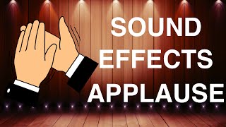 Clapping Sound Effects  Applause  Audience  Crowd Sound Effect [upl. by Yelahc]