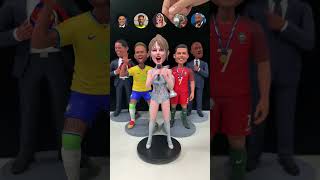 Check Out These Fun Wobble Heads ：Neymar Taylor Swift Xavi Ronaldo amp Travis Scott [upl. by Velda]