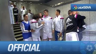 Túnel de vestuarios del Real Madrid  HD [upl. by Kenric]