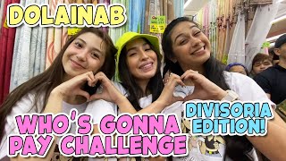 WHOS GONNA PAY CHALLENGE DIVISORIA EDITION DOLAINAB  ZEINAB HARAKE [upl. by Leamse]