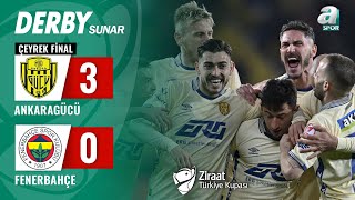 Ankaragücü 30 Fenerbahçe MAÇ ÖZETİ Ziraat Türkiye Kupası Çeyrek Final   27022024 [upl. by Ennaed]