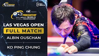 FULL MATCH  A Ouschan vs Ko Ping Chung  WPA World Championship Mens 10Ball 2024  Nhánh Thắng [upl. by Ettevi]