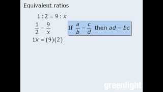 30 GRE Lesson Introduction to Ratios [upl. by Nivel]