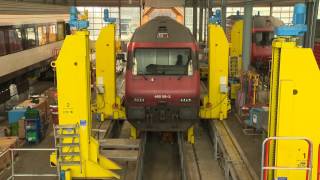 Swiss locomotives modernized with ABB traction converters [upl. by Sylirama]