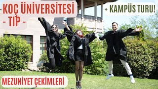 KOÇ Üniversitesi TIP Fakültesi  Kampüs Turu  Mezuniyet Çekimleri Vlog [upl. by Nonna322]