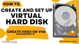 How to Create and Setup a Virtual Hard Disk on Windows 10 [upl. by Clausen]