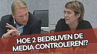 Partij Omtzigt ONTHULT Hoe 2 BUITENLANDSE bedrijven de media volledig controleren [upl. by Ydorb]