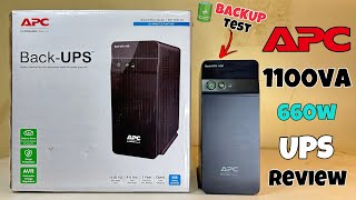 APC 1100VA UPS Unboxing amp Review  APC Back UPS 1100VA 660W  APC Back UPS BX1100C  APC 1100VA 660W [upl. by Bendick]