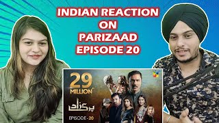 Parizaad Episode 20  HUM TV  Drama  Indian Reaction [upl. by Niu]