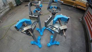 Metalwork Monday 4  Stronghand Tools 3 Axis ViseVice Fixture Fabrication [upl. by Yentiw]