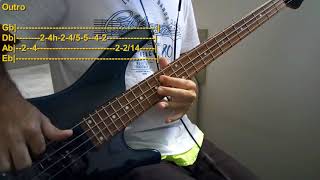 Stevie Wonder Superstition Bass Tab ALX [upl. by Eirb]