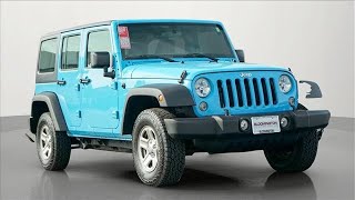 Used 2017 Jeep Wrangler Bloomington MN Burnsville MN BCJDT206 [upl. by Sipple553]