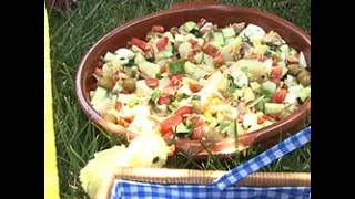 Insalata di patate uova e tonno ricetta veloce e facile [upl. by Shaughnessy]