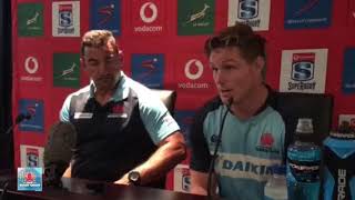 Daryl Gibson Michael Hooper Post match Sharks Interview [upl. by Macdermot]