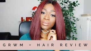 GRWM  Uniwigs Hair Review Irene Asamoah [upl. by Glass6]