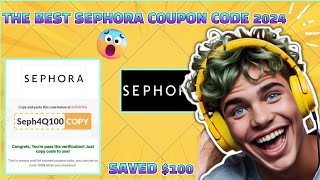 Sephora Discount Code 2024 😎 How I Saved 100 on My Latest Sephora Haul with Sephora Promo Code [upl. by Harris]