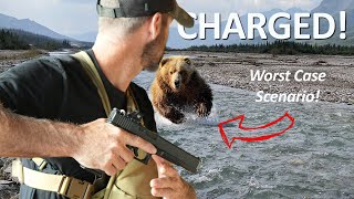 BEAR DEFENSE with the 10mm semi Auto Handgun Bear Spray vs Gun [upl. by Akkeber]