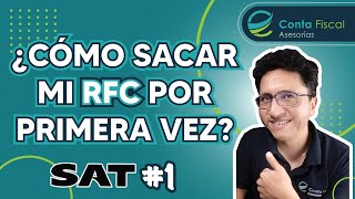 1 ►🔥¿CÓMO SACAR MI RFC POR PRIMERA VEZ🔥SAT🔥 [upl. by Nagar621]