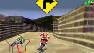 Moto Racer 1997  Motocross courses [upl. by Tandi770]