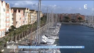 Visite de Gruissan un village de pêcheur devenu station balnéaire [upl. by Raseta]