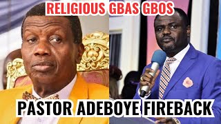 GBAS GBOS BETWEEN PASTOR ADEBOYE AND OTHER PASTORS PASTOR ADEBOYE FINALLY REPLY BACK [upl. by Nnaira]