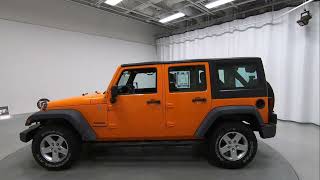 Used 2012 JEEP WRANGLER Unlimited Sport SUV For Sale In Columbus OH [upl. by Aceissej786]