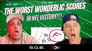 The Best amp Worst Wonderlic Scores in NFL History [upl. by Gracie808]