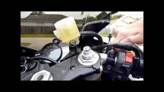 How to Bleed Motorcycle Brakes HD [upl. by Charie]