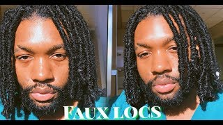 Best Natural Looking Faux Locs For Men [upl. by Samled487]