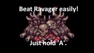 A guide to easily beating Ravager in death mode w a trick with platforms [upl. by Oznol34]