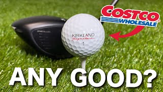 The COSTCO Golf Ball  Kirkland Signature Review [upl. by Dolores583]