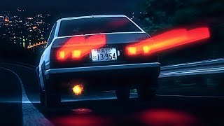 Initial D OST  Running in The 90s Slowed  Reverb [upl. by Akimrej]