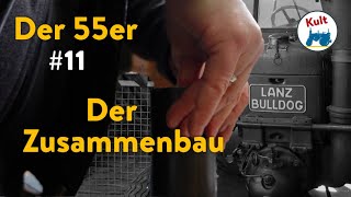 Startschuss  Beginn für den Zusammenbau des 55er Lanz Bulldog Glühkopf Traktors Treckers 11 [upl. by Mariken223]