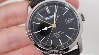 Seiko Presage Craftsmanship Urushi GMT SPB447J1 [upl. by Eirrod995]