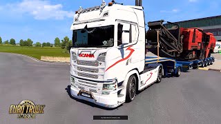 My new Scania truck 750 Hp it looks good  euro truck simulator 2 [upl. by Corinne]