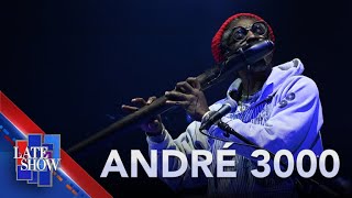 That Night In Hawaii When I Turned Into A Panther…”  André 3000 LIVE on The Late Show [upl. by Maribelle]