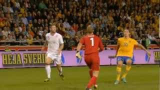 Zlatan Ibrahimovic vs England 42 Friendly Match [upl. by Enrol576]