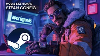 Apex Legends  Mouse and Keyboard Steam Config in SEASON 22 [upl. by Aihsemek702]