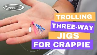 Trolling The ThreeWay CrankbaitJig Rig for Crappie [upl. by Kraul]